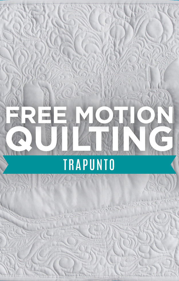 FMQ Skills & Drills Trapunto Man Sewing