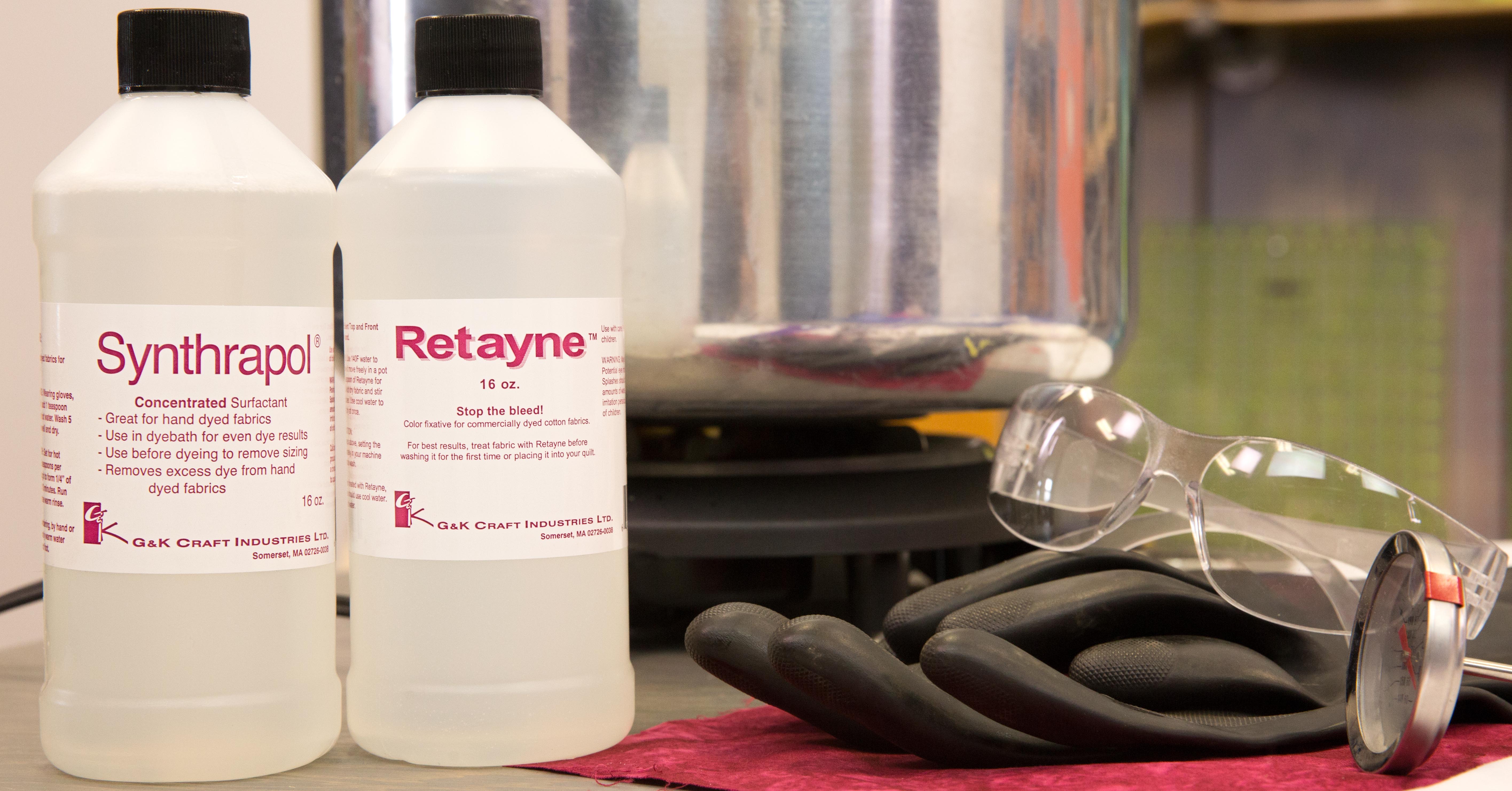 Retayne & Synthrapol: Preventing and Reversing Fabric Color