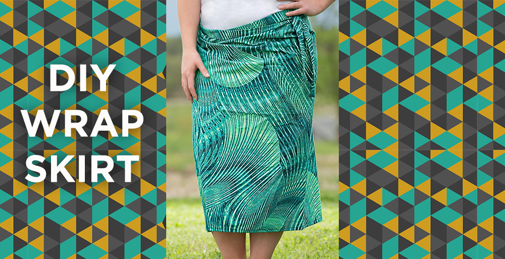 Easy Wrap Skirt – Man Sewing