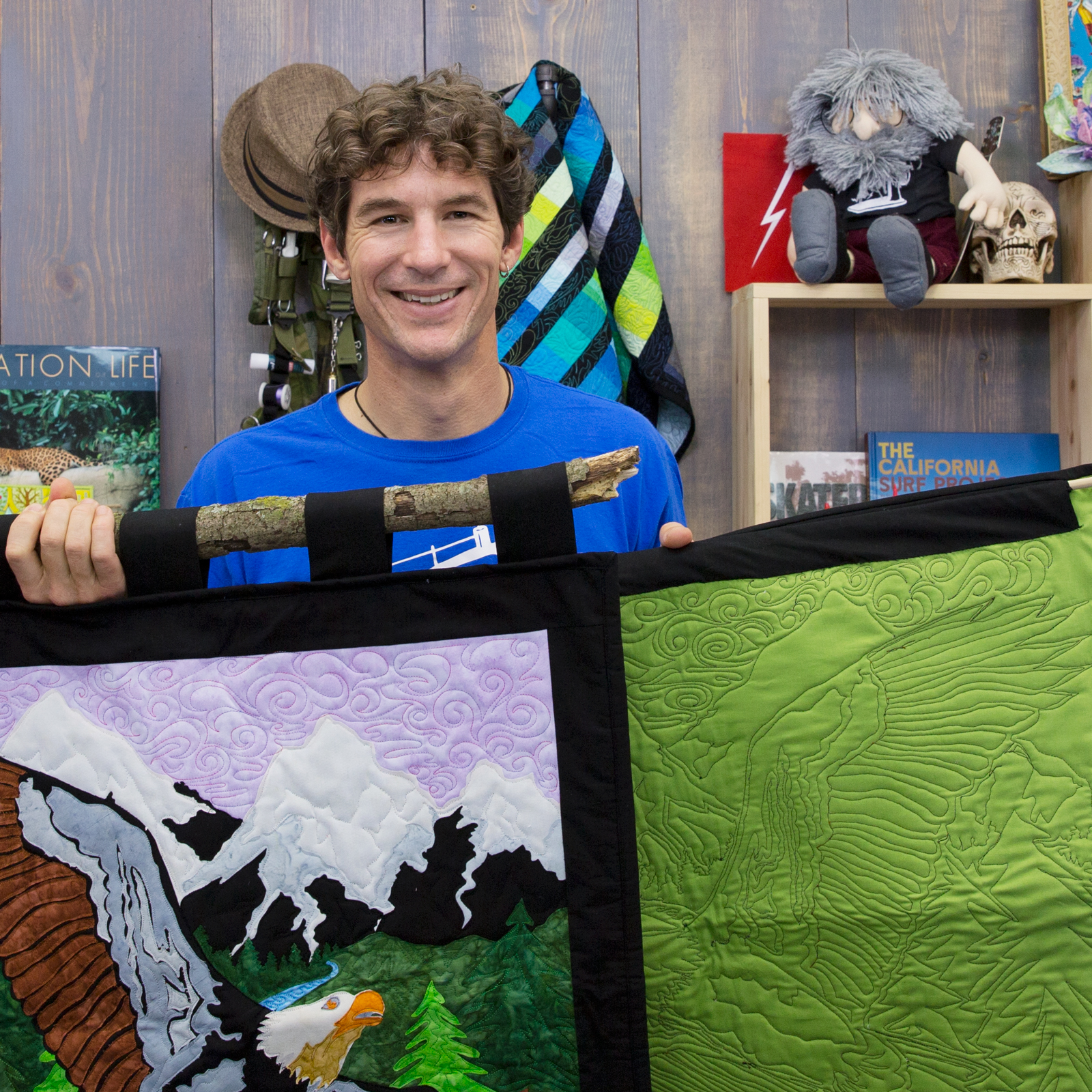 Tutorial How to Add Sleeves & Tabs For Displaying Your Quilts Man Sewing