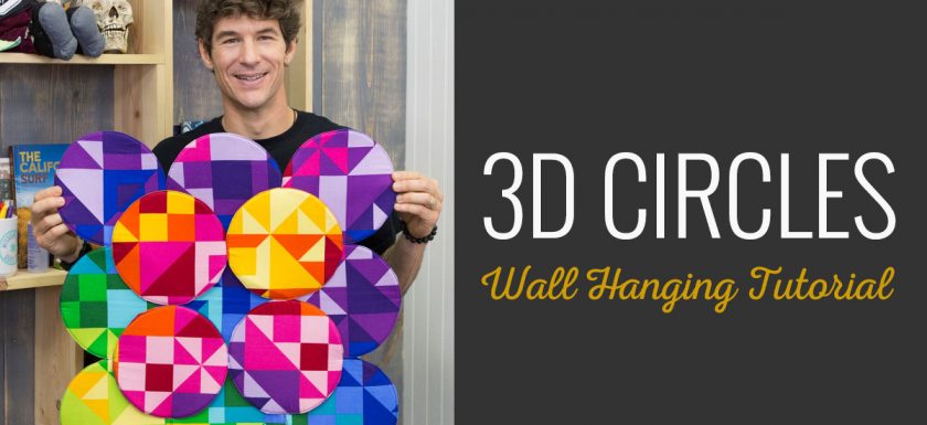 Make a 3D Circle Wall Hanging with Rob Appell!