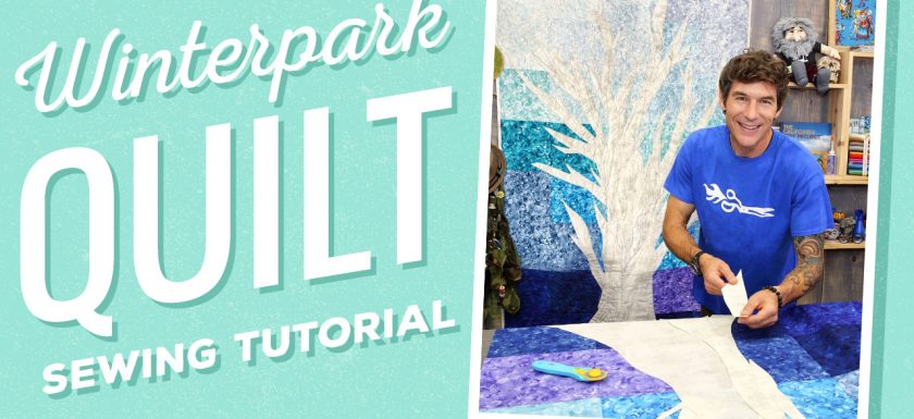 Learn to make the Winter Park Quilt With Rob Appell