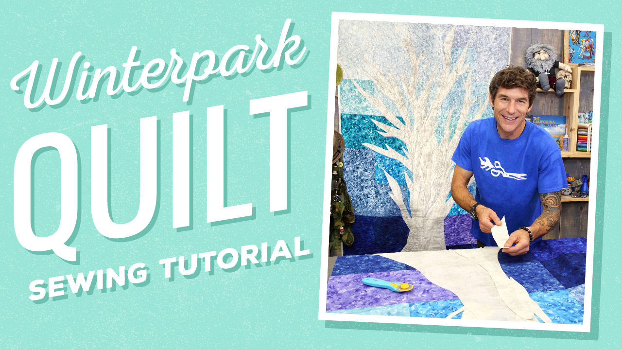 Learn to make the Winter Park Quilt With Rob Appell