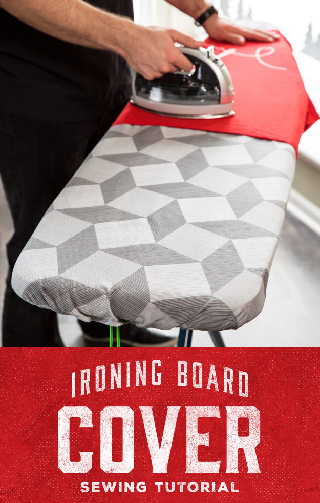 How to Make an Ironing Board Cover Man Sewing