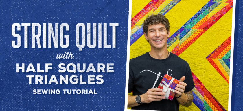 Check out Rob's tutorial on the String Quilt